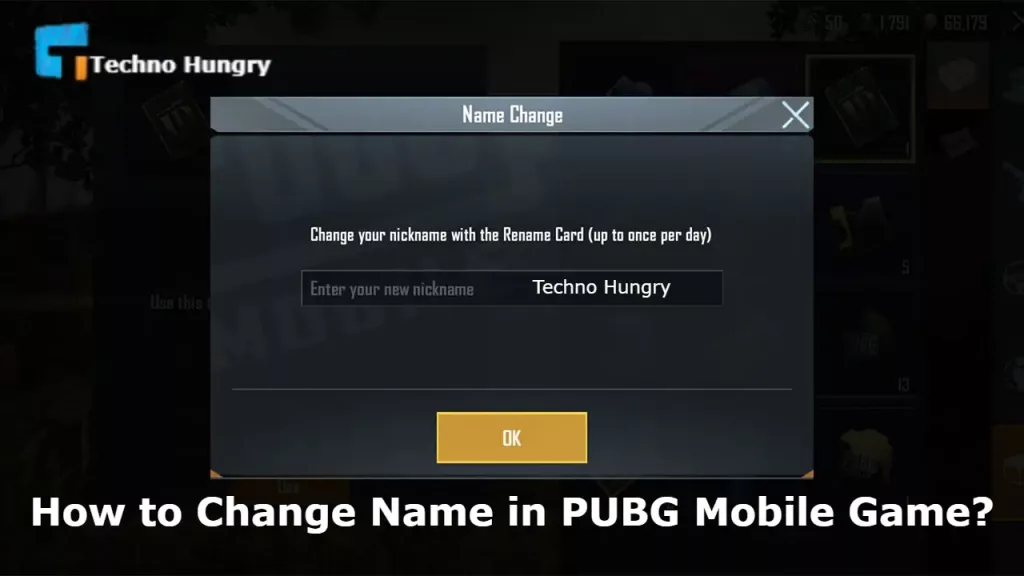 How to Change Name in PUBG Mobile Game