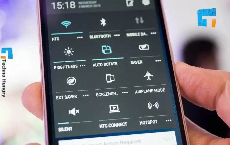 Take Screenshots Using the Quick Settings Menu