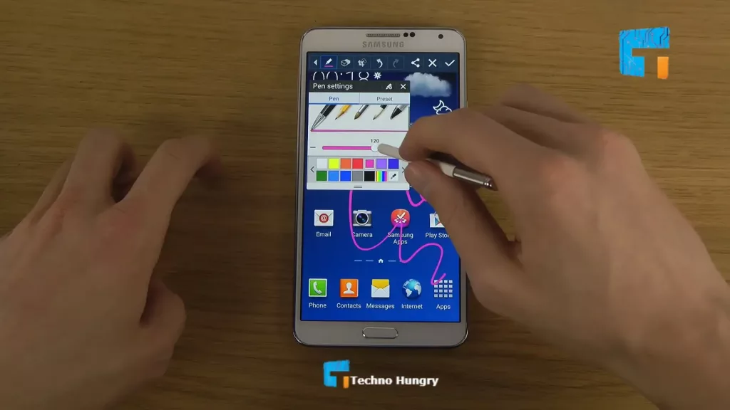 Way No 04 – Use the Second-way S-Pen Option to Take a Screenshot on a Note 3