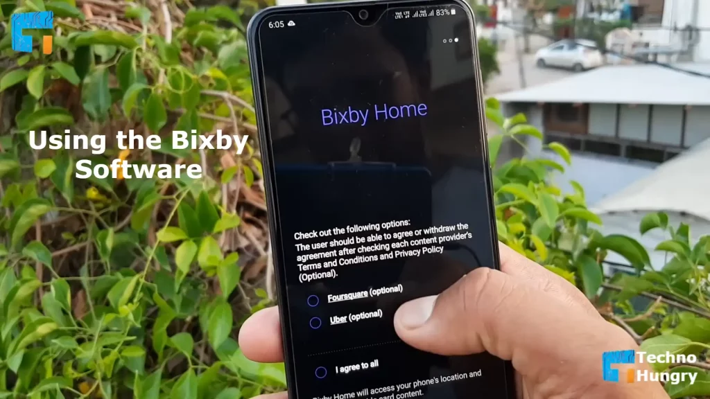 Using the Bixby Software