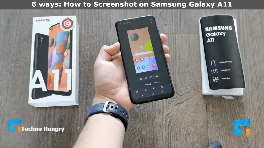 6 ways How to Screenshot on Samsung Galaxy A11