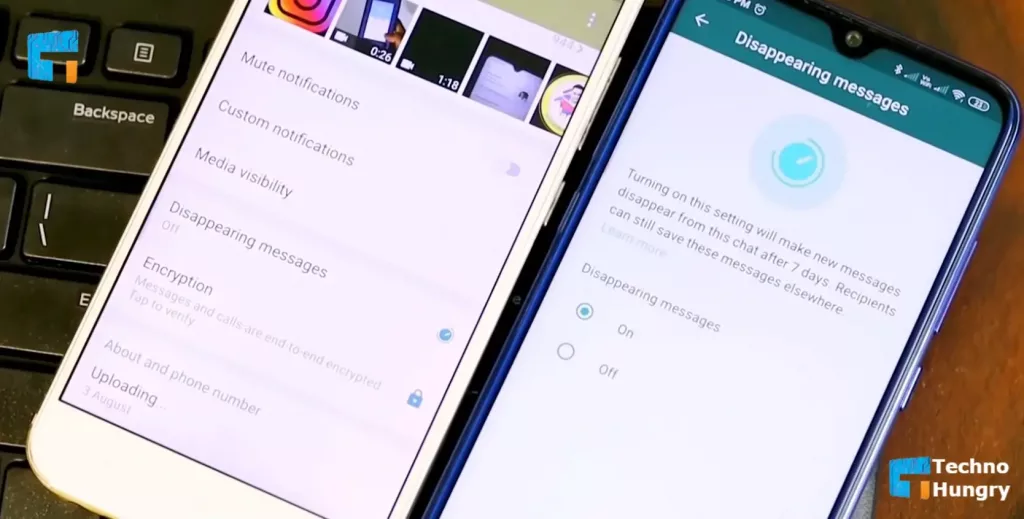 Disappearing Messages on WhatsApp