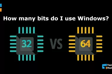 How many bits do I use Windows