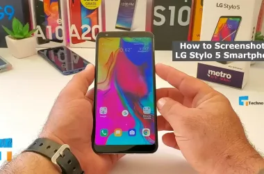 How to Screenshot on LG Stylo 5 Smartphone