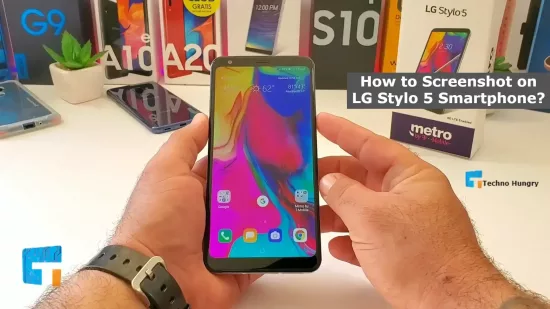 How to Screenshot on LG Stylo 5 Smartphone