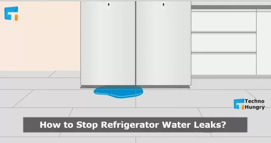 How to Stop Refrigerator Water Leaks Water Leaking Reason
