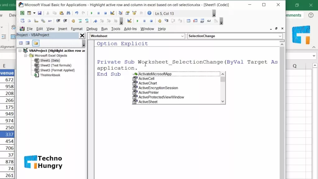 How to do Visual Basic (VB) for Automating Conditional Formatting