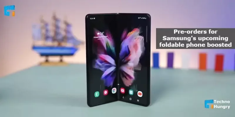 Pre-orders for Samsung's upcoming foldable phone boosted