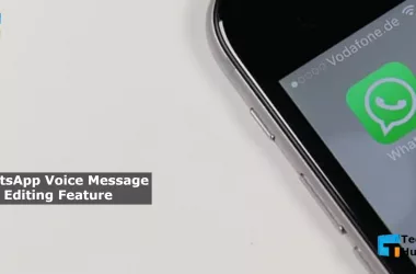 WhatsApp Voice Message Editing Feature