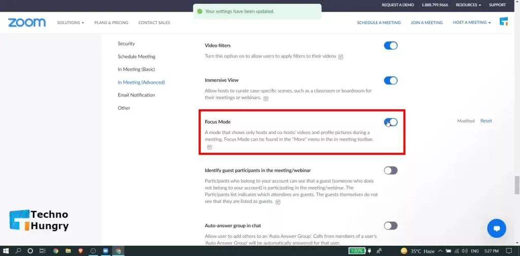 Zoom launches Focus Mode to keep Students Focused