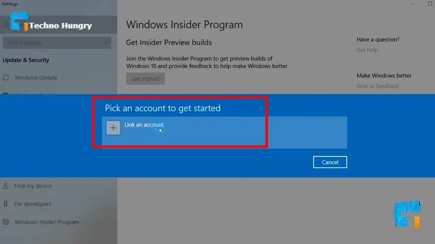 log in with a Microsoft account