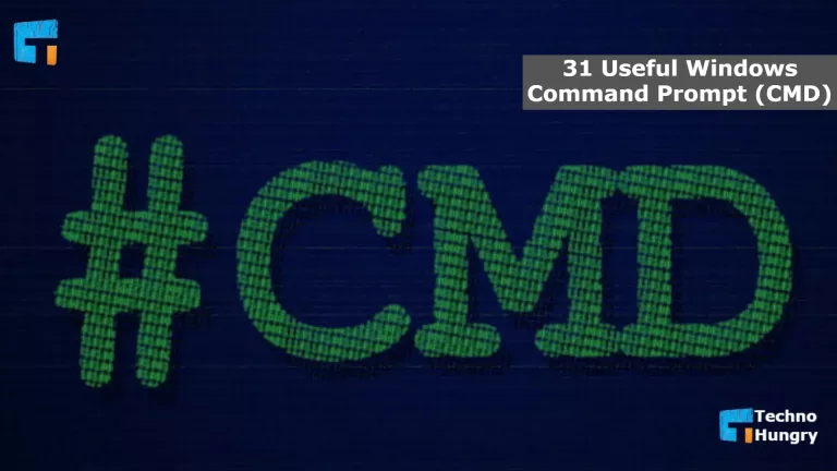 31 Useful Windows Command Prompt (CMD)