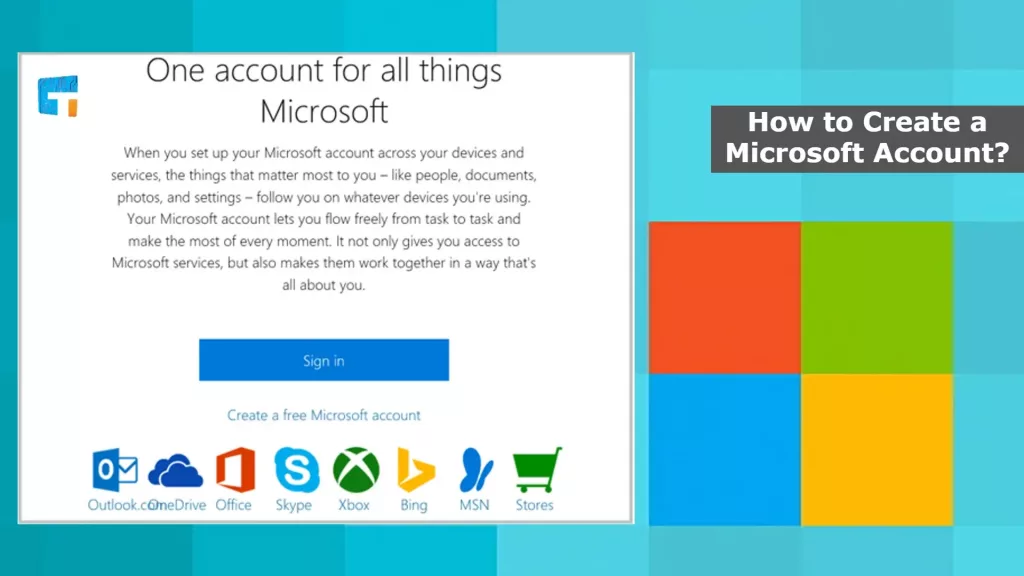 How to Create a Microsoft Account