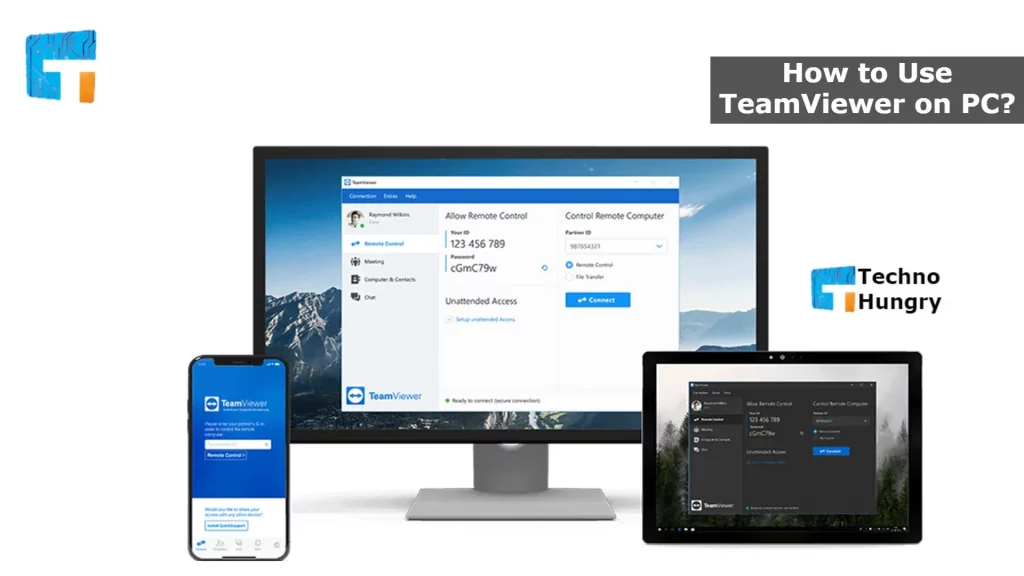 How to Use TeamViewer on PC