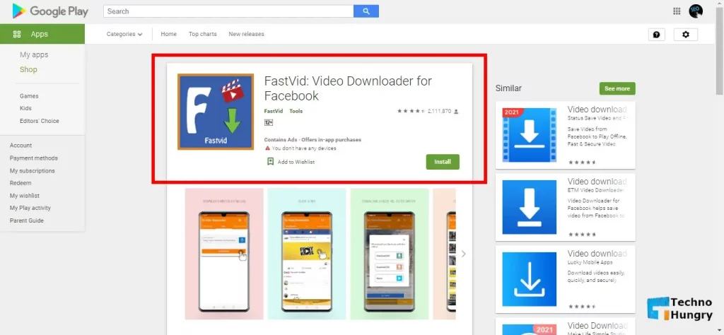 How to Download Videos from Facebook on Android Phone Using the App