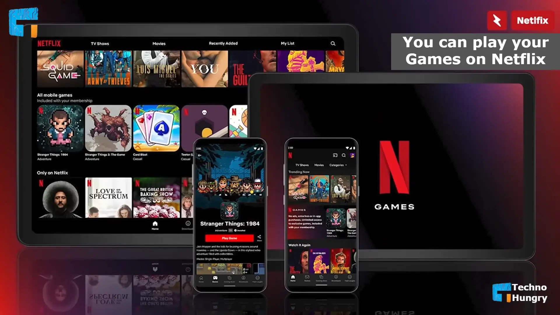 You can play your Games on Netflix