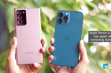 iPhone is at the top again after removing Samsung