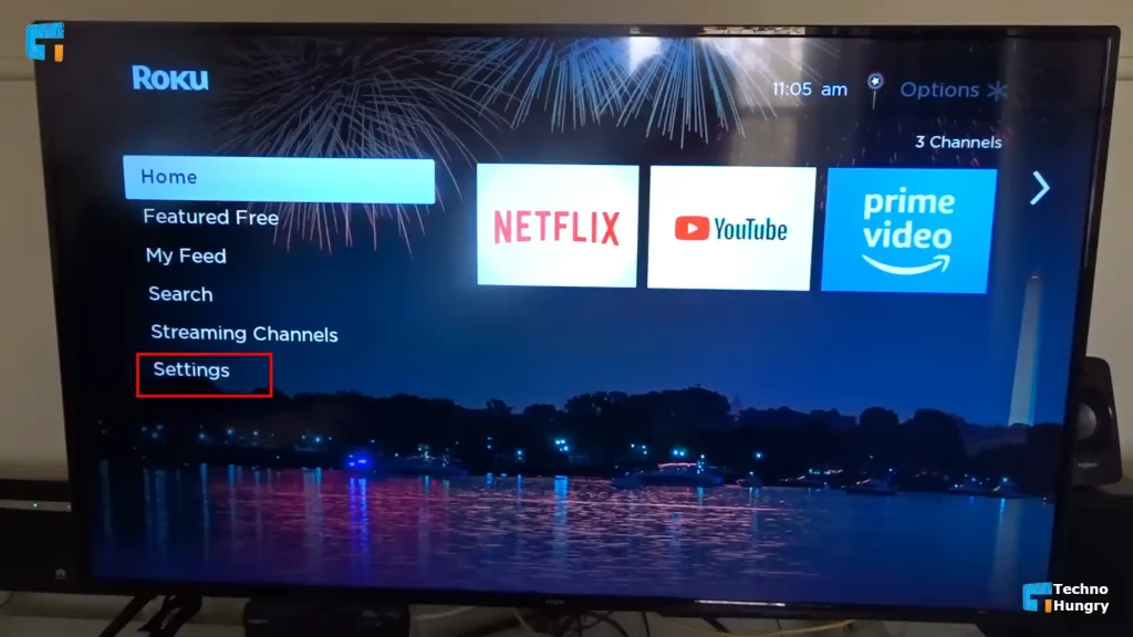 Change Roku TV Home Screen Theme