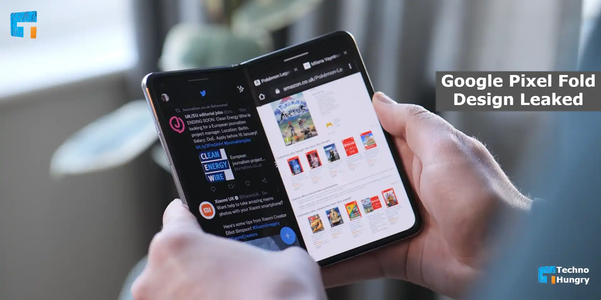 Google Pixel Fold Design Leaked