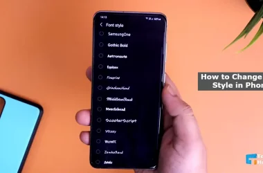 How to Change Font Style in Phone - (100% Effective Ways)