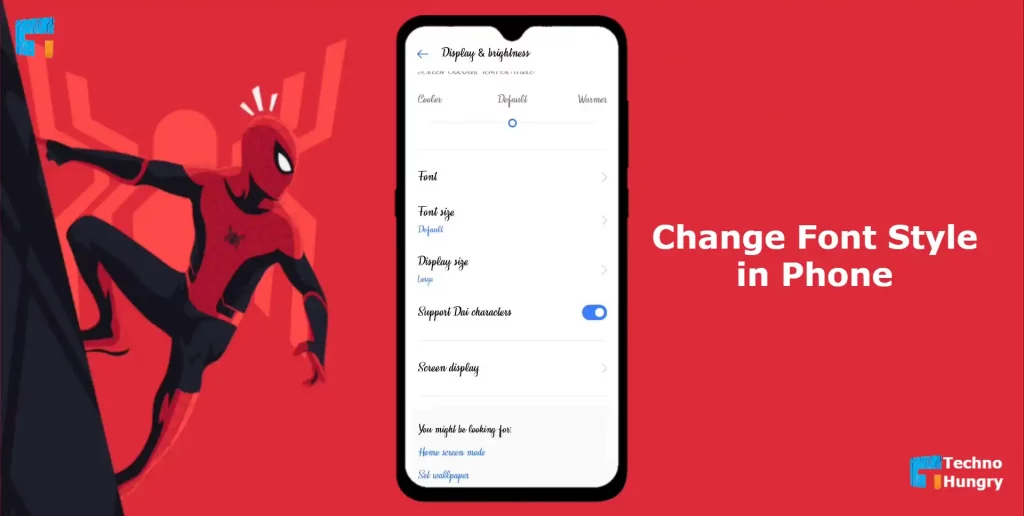 How to Change Font Style in Phone - 2 Easy Ways