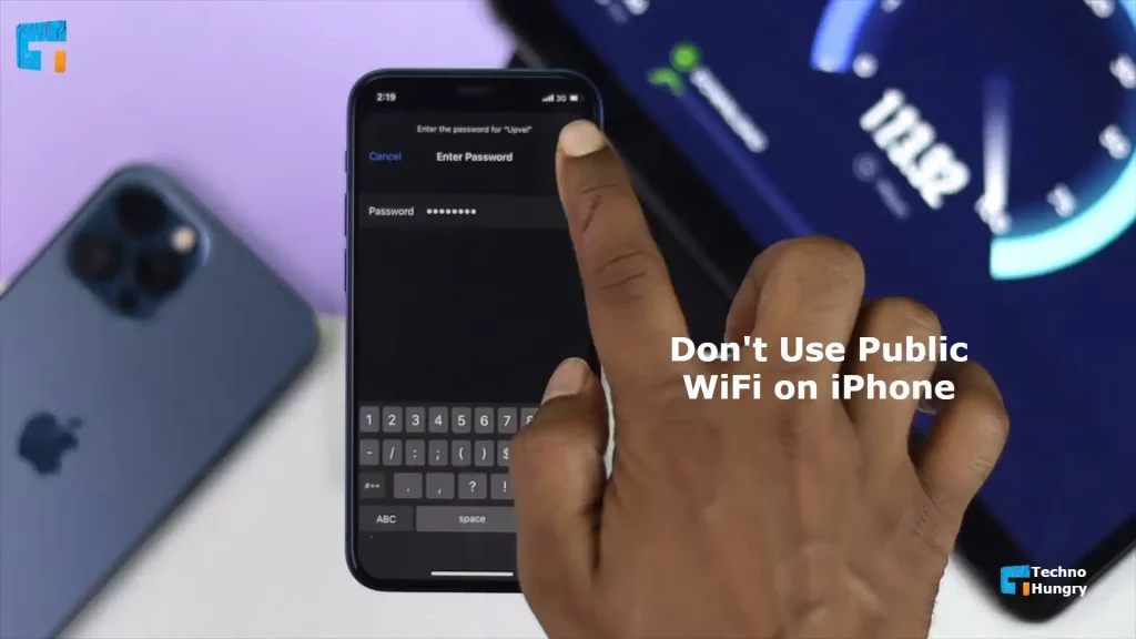 Don't Use Public WiFi on iPhone