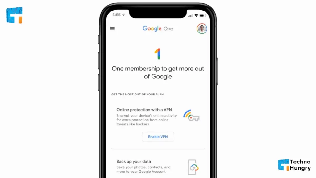 Google One VPN service added to the iPhone