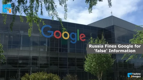 Russia Fines Google for 'false' Information