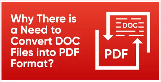 Why Convert DOC Files to PDF Format