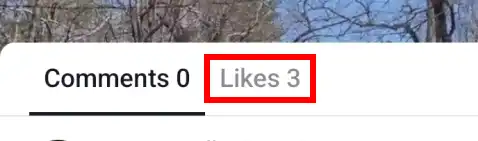 option called Likes