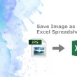 Save Image as MS Excel Spreadsheet