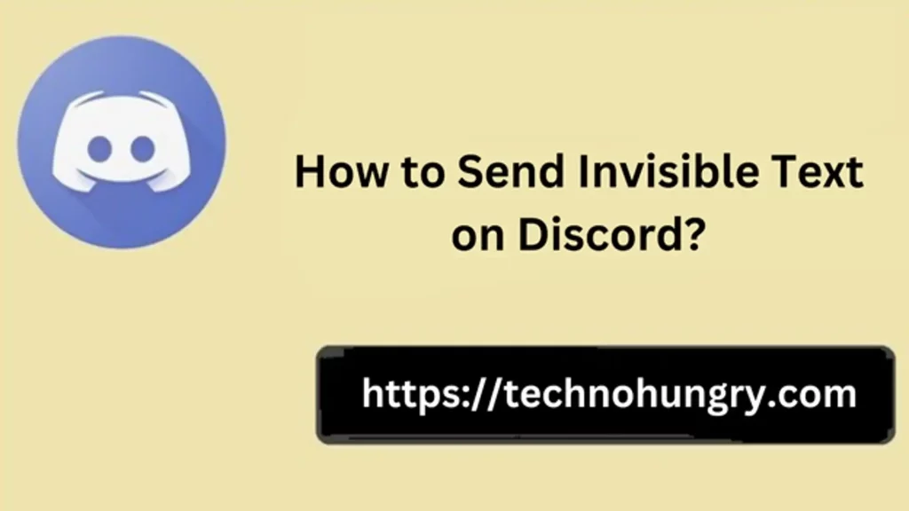 Send Invisible Text on Discord
